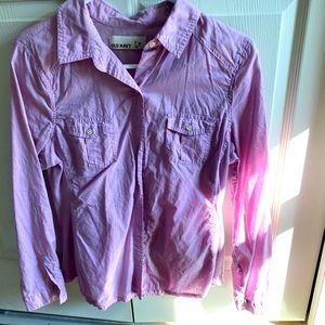 Old Navy light purple button down